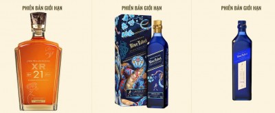 Đánh giá chi tiết 3 chai rượu Johnnie Walker phiên bản giới hạn