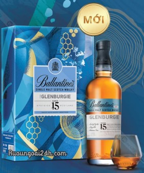 Rượu Ballantine's 15 Hộp Quà 2024