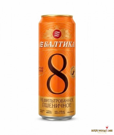 Baltika số 8 Wheat (Lúa mì không lọc - hefe weizen)