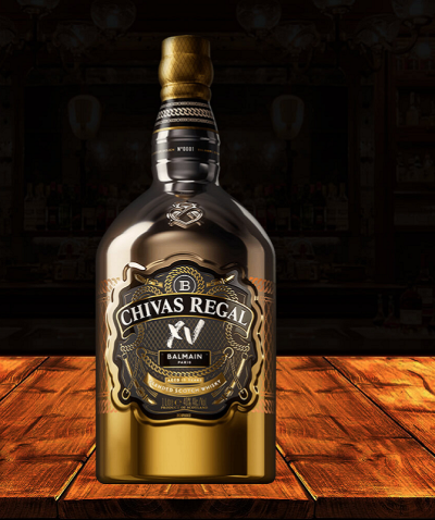 Rượu Chivas 15 Năm Balmain Limited Edition 1000ml