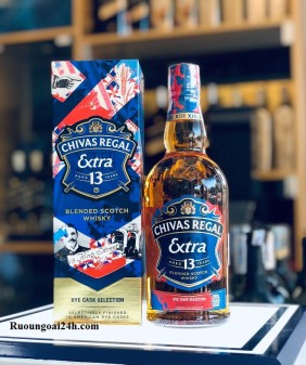 Rượu chivas 13 Rye Cask xanh biển