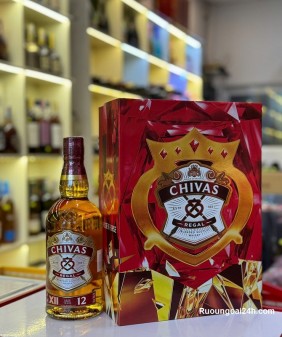 Rượu Chivas12 Regal hộp quà F25