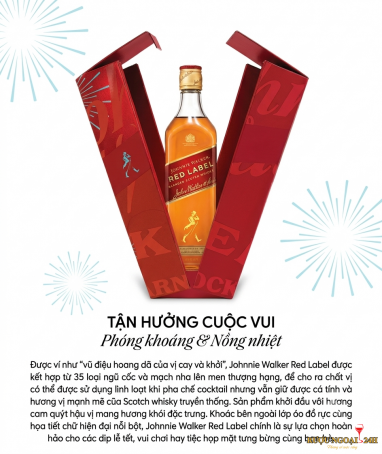 Johnnie Walker Red Label - Hộp quà 2027