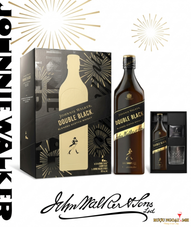 Johnnie Walker Double Black Label - Hộp quà 2027