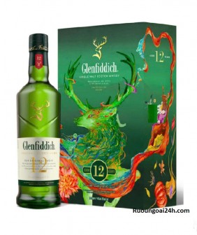 Rượu Glenfiddich 12 hộp quà F25