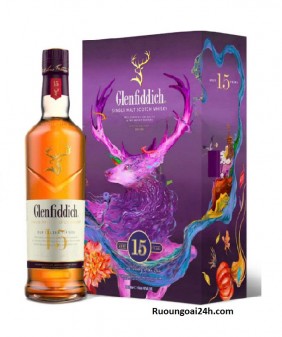 Rượu Glenfiddich 15 hộp quà F25