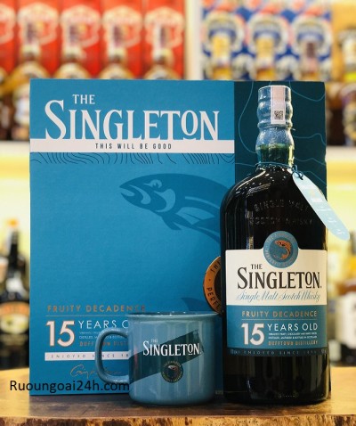 Rượu Singleton 15 năm hộp quà tết