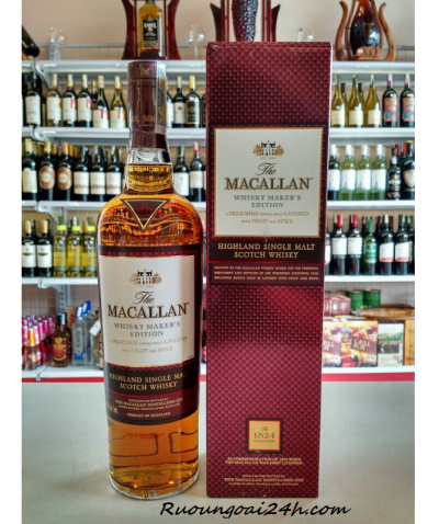 Rượu Macallan 1824 Whisky Maker's Edition