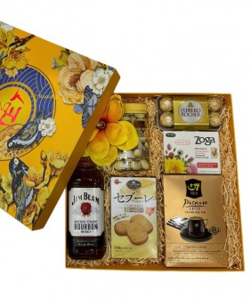 Giỏ Quà Tặng - Rượu Jim Beam