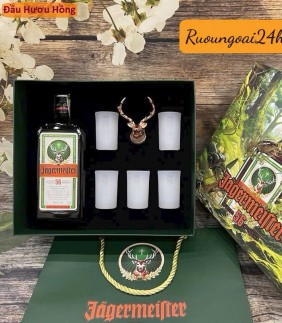 Set rượu Jagermeister hộp quà