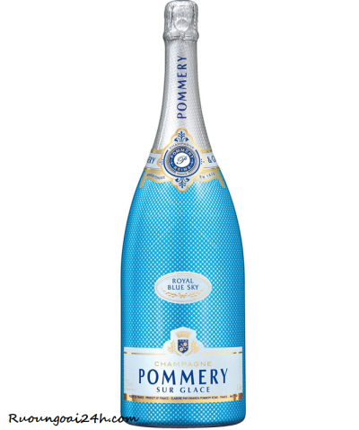 Champagne Pommery Royal Blue Sky ( Có xuất VAT )