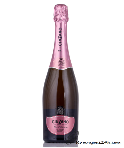 Champagne Cinzano Sparkling Rose ( Có xuất VAT )