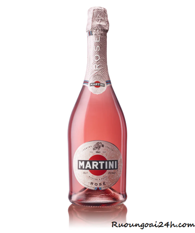 Champagne Martini Sparkling Rose Medium Dry ( Có xuất VAT )