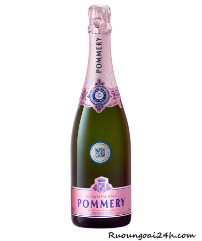 Champagne Pommery Brut Rose ( Có xuất VAT )