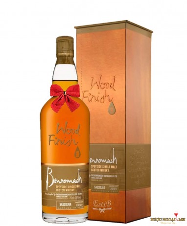 Rượu Benromach Speyside Wood Finish Sassicaia 2009 – 2017