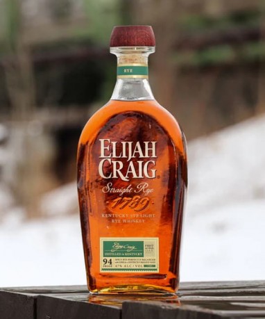 Rượu Elijah Craig Straight Rye