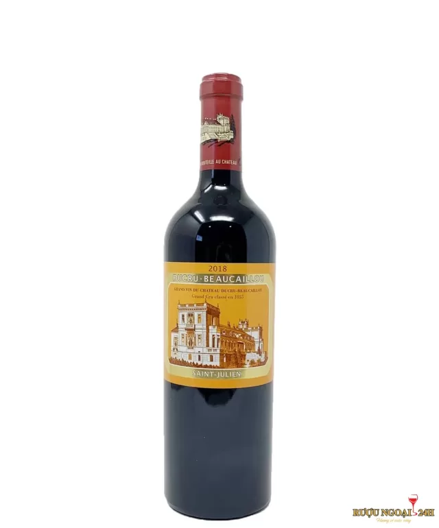 Rượu vang Chateau Ducru-Beaucaillou 2nd Growth Grand Cru Classe 2018