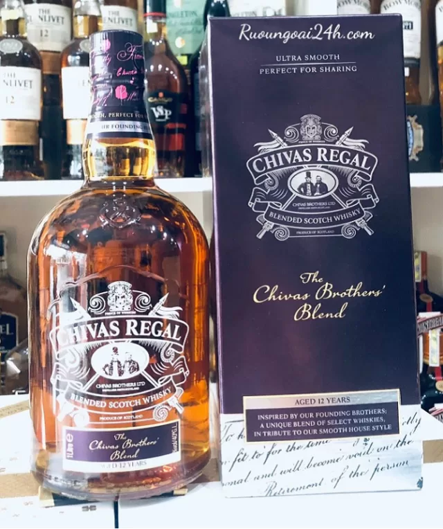 Rượu Chivas 12 The Borthers Blen 1000ml