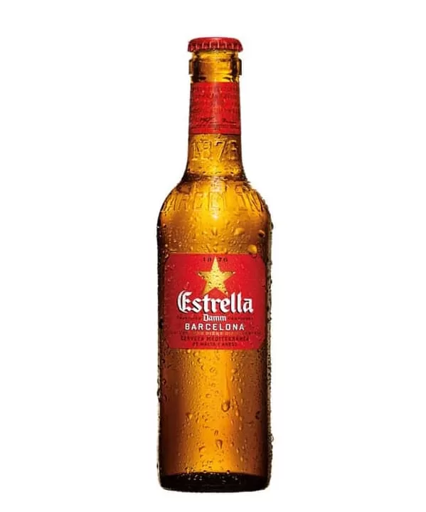 Bia Estrella Damm Chai 330ml (8 chai)