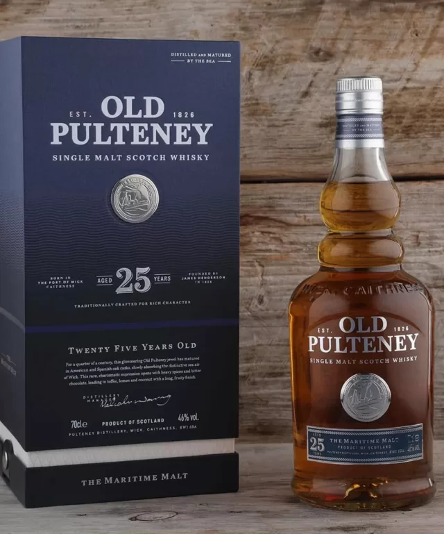 Rượu OLD Pulteney 25 The Maritime Malt