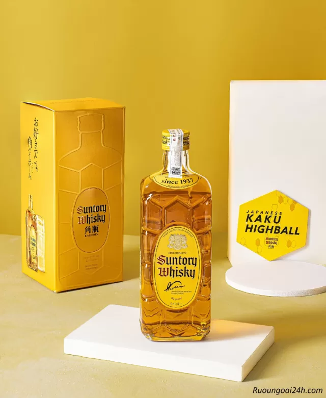 Rượu Suntory Whisky Kakubin