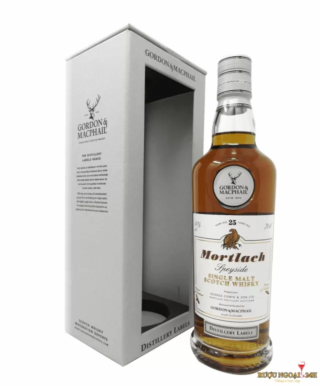 Rượu G&amp;M Distillery Label Mortlach 25YO