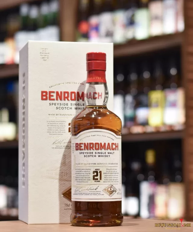 Rượu Benromach Speyside 21 Years Old
