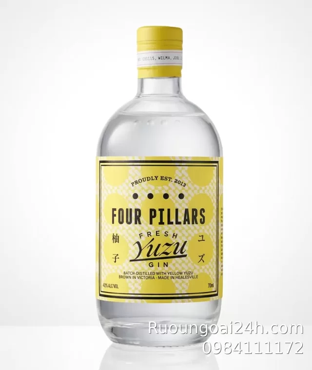 Four Pillars Fresh Yuzu Gin