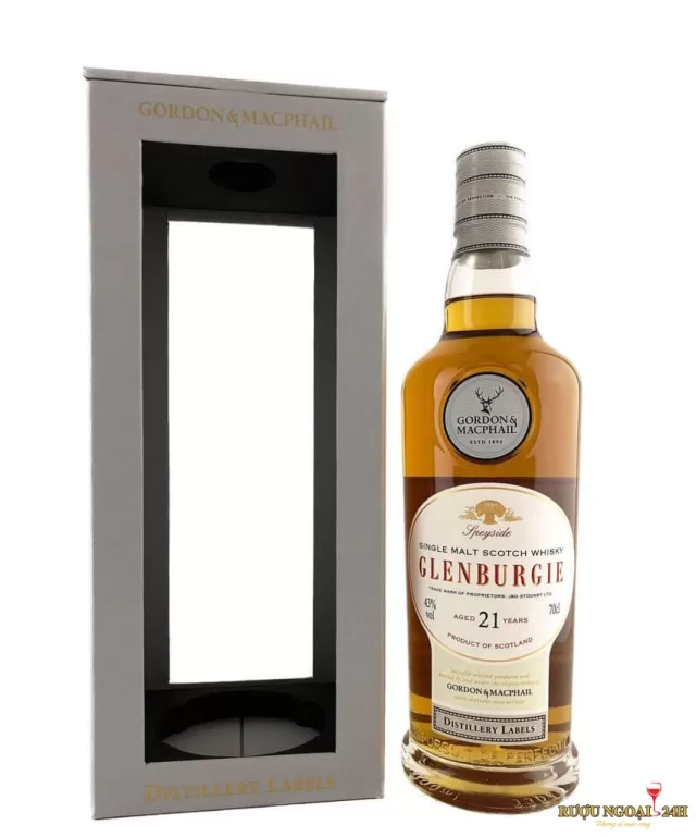 Rượu G&amp;M Distillery Label Glenburgie 21YO