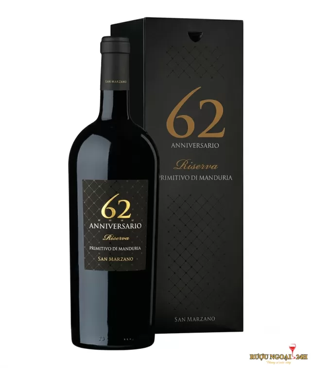 San Marzano 62 Anniversario Riserva Primitivo di Manduria