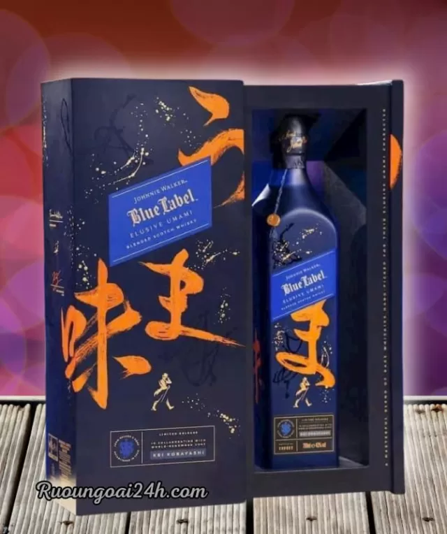 Rượu Johnnie Walker Blue Label Elusive Umami Hộp Quà 2024