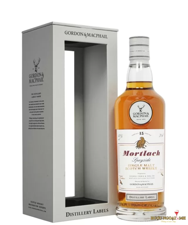 Rượu G&amp;M Distillery Label Mortlach 15YO