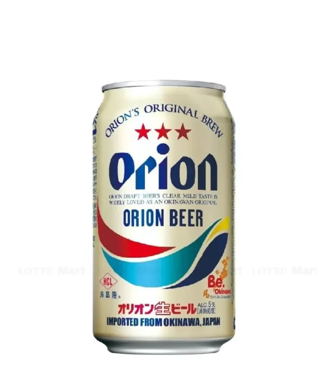 Bia Orion lon 350ml (6 lon)