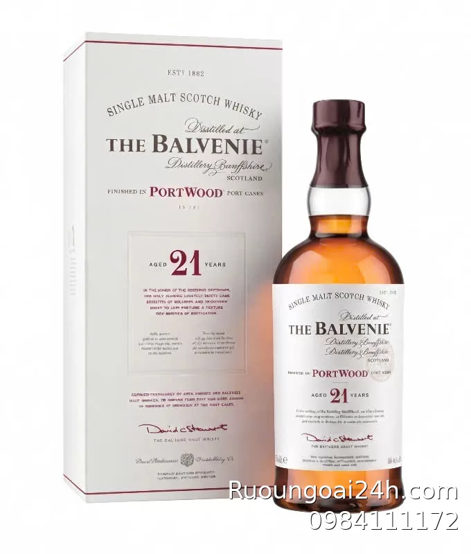 The Balvenie PortWood 21 YO - Hộp Quà 2027